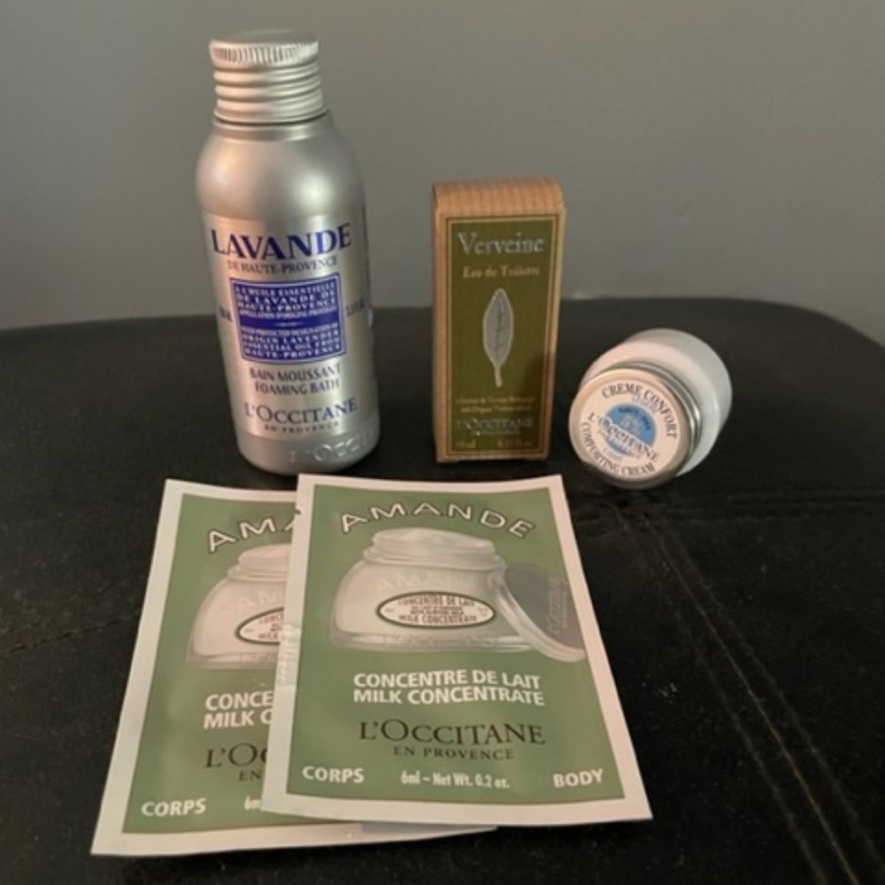 L'Occitane products (travel size)